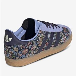 adidas gazelle Liberty London Floral Sneakers - Lavender and Navy